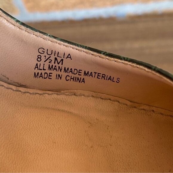 V 1969 green snake heels size 8.5 - Picture 6 of 10